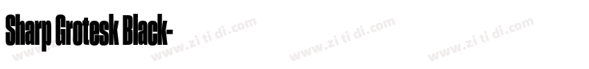 Sharp Grotesk Black字体转换 Sharp Grotesk Black字体转换